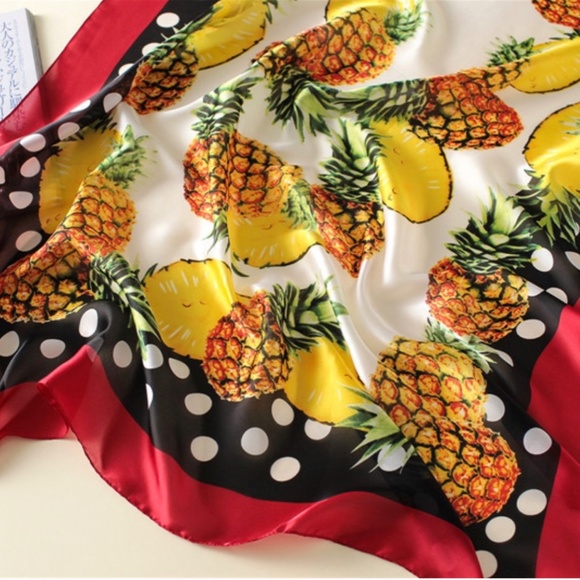 SILK SCARF LUXURY STYLE STOLES WOMEN HEADBAND - Picture 3 of 6